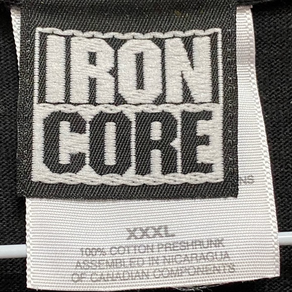 Vintage Iron Core “Yield To No One” Black T-Shirt - Picture 5 of 5